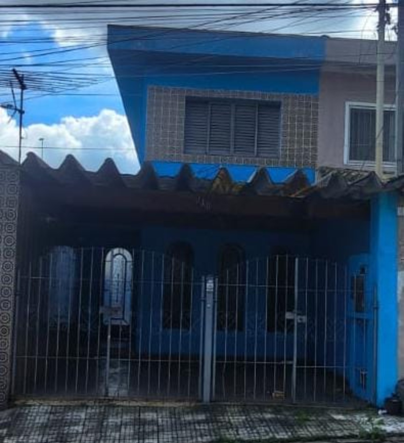 Fachada atual do imóvel à venda