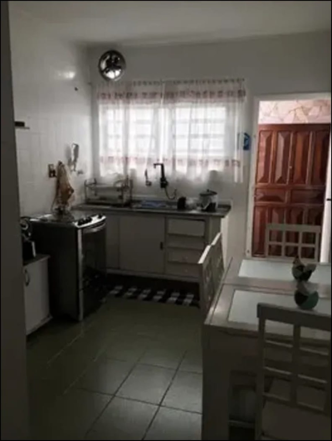 Área gourmet antes da reforma